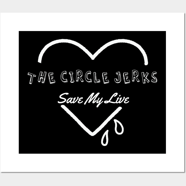 circle jerk save my soul Wall Art by bubur ayam